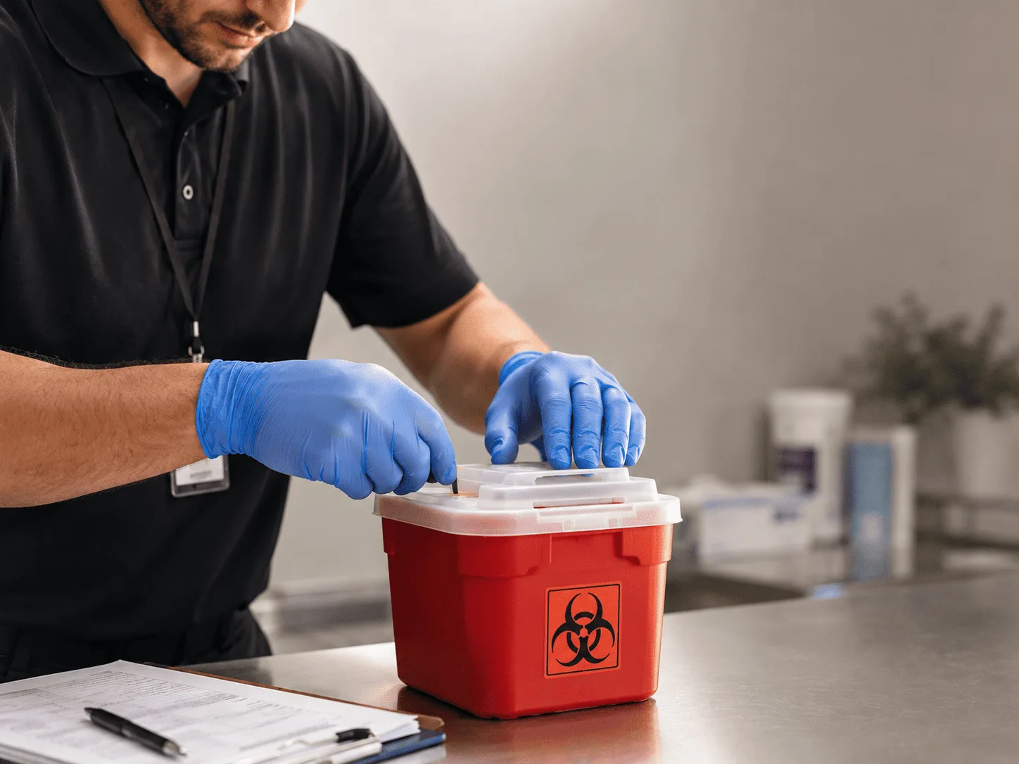 Why choose Sharps Waste Disposal in Vaughnsville, OH